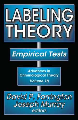 Labeling Theory: Empirical Tests de David P. Farrington