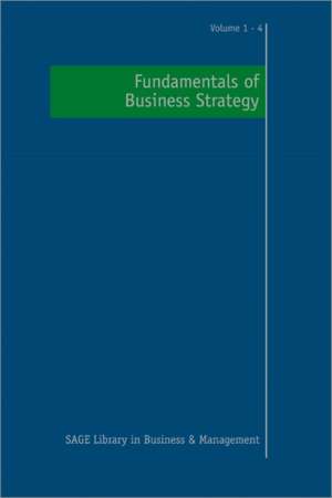 Fundamentals of Business Strategy de Mie Augier