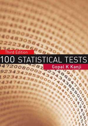 100 Statistical Tests de Gopal K Kanji