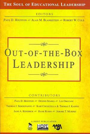 Out-of-the-Box Leadership de Paul D. Houston