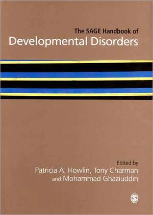 The SAGE Handbook of Developmental Disorders de Patricia Howlin