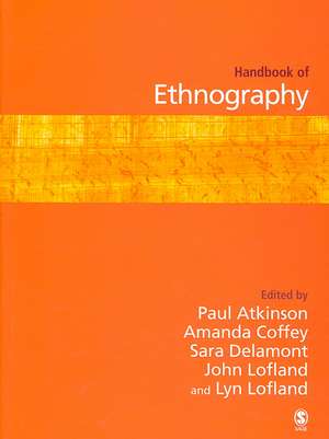 Handbook of Ethnography de Paul Atkinson