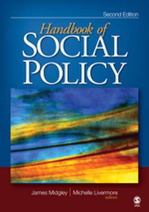 The Handbook of Social Policy de James O. Midgley