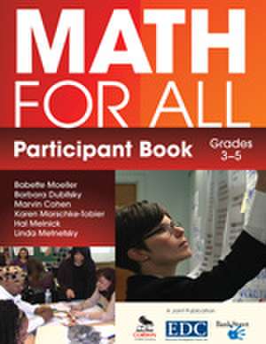 Math for All Participant Book (3–5) de Babette Moeller