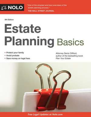 Estate Planning Basics de Attorney Clifford, Denis