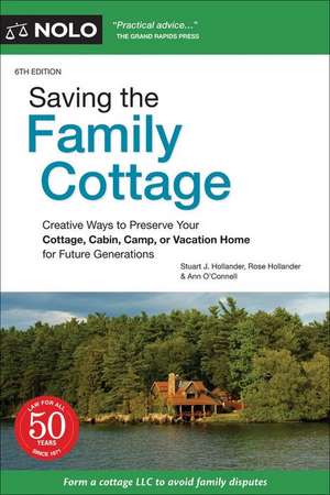 Saving the Family Cottage de Stuart J. Hollander