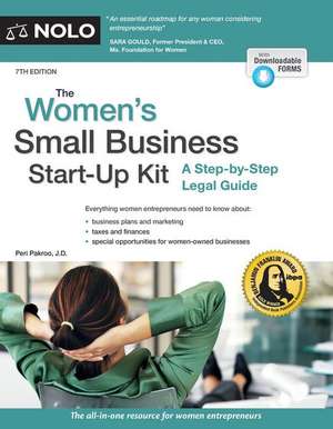 The Women's Small Business Start-Up Kit de Peri Pakroo