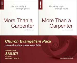 More Than a Carpenter, Church Evangelism Pack 30-Pack de Josh McDowell