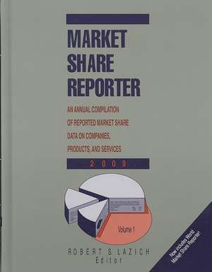 Market Share Reporter de Gale Cengage Publishing