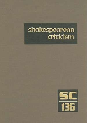 Shakespearean Criticism de Michelle Lee