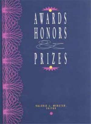 Awards, Honors & Prizes de Gale