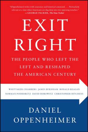 Exit Right de Daniel Oppenheimer