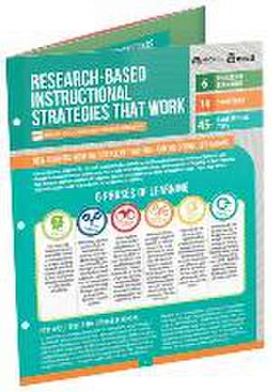 Research-Based Instructional Strategies That Work (Quick Reference Guide) de Bryan Goodwin