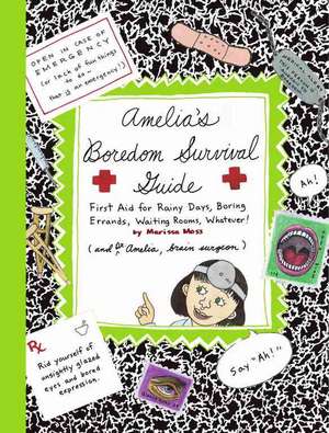 Amelia's Boredom Survival Guide de Marissa Moss