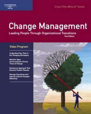 Crisp Group Training Video: Change Management, Third Edition de Crisp Publications