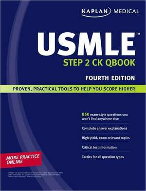 Kaplan Medical USMLE Step 2 CK Qbook de Kaplan