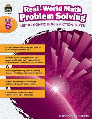 Real-World Math Problem Solving (Gr. 6) de Tracie Heskett