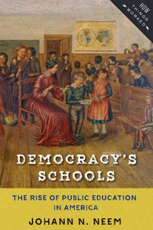 Democracy's Schools de Johann N Neem