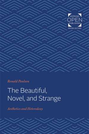 The Beautiful, Novel, and Strange – Aesthetics and Heterodoxy de Ronald Paulson