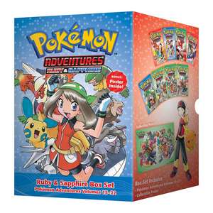 Pokémon Adventures Ruby & Sapphire Box Set: Includes Volumes 15-22 de Satoshi Yamamoto