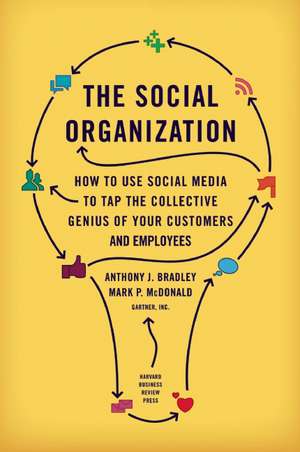 The Social Organization: How to Use Social Media to Tap the Collective Genius of Your Customers and Employees de Anthony J. Bradley