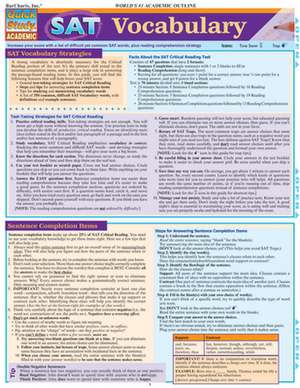 SAT Vocabulary de Barcharts