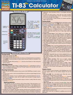 TI-83 Plus Calculator de BarCharts Inc