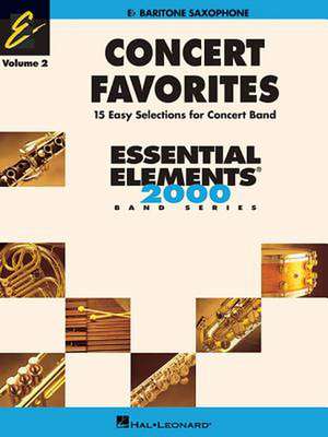 Concert Favorites Vol. 2 - Baritone Sax de Michael Sweeney