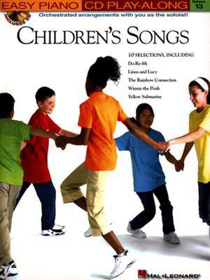 Children's Songs [With CD] de Hal Leonard Publishing Corporation