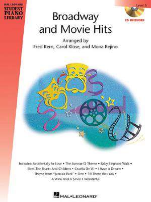 Broadway and Movie Hits - Level 5 - Book/CD Pack de Carol Klose