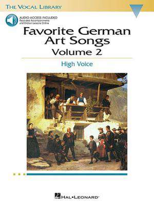 Favorite German Art Songs de Martha Gerhart