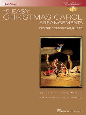 15 Easy Christmas Carol Arrangements de Richard Walters