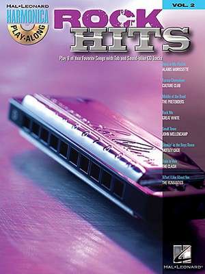 Rock Hits: Harmonica Play-Along Volume 2 de Hal Leonard Corp