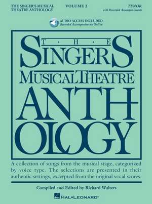 Singer's Musical Theatre Anthology - Volume 2: Tenor (Book/Online Audio) de Richard Walters