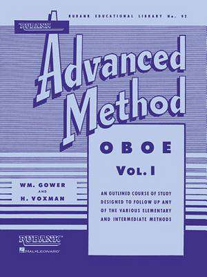 Rubank Advanced Method - Oboe Vol. 1 de William Gower