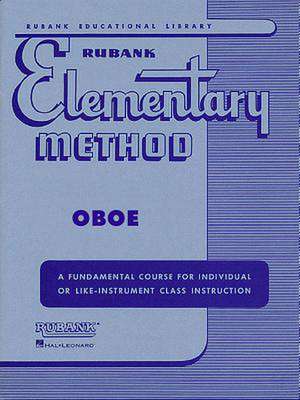 Rubank Elementary Method: Oboe de N W Hovey