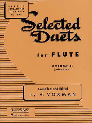 Selected Duets for Flute de H. Voxman