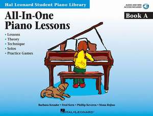 All-In-One Piano Lessons - Book a (Book/Online Audio) de Fred Kern