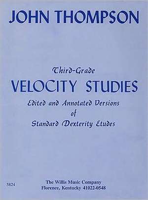 Third-Grade Velocity Studies de John Thompson