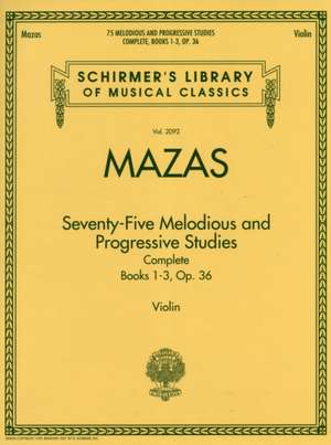 75 Melodious and progressive Studies Complete de Friedrich Hermann