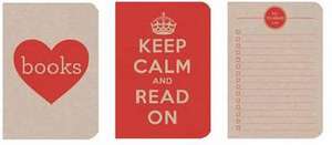 Notebooks Red Keep Calm