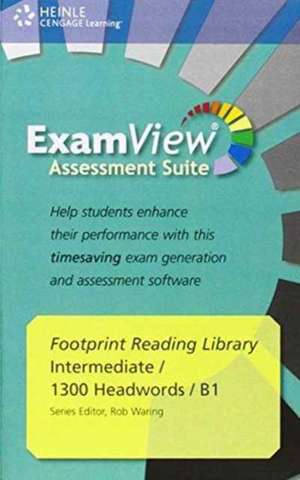 Footprint Reading Library Level 1300: Assessment with Examview de Rob Waring