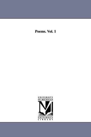 Poems. Vol. 1 de Henry Wadsworth Longfellow