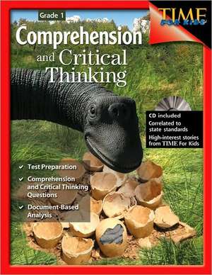 Comprehension and Critical Thinking Grade 1 de Shell Education