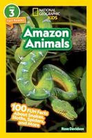 Amazon Animals (National Geographic Kids Readers, Level 3) de Rose Davidson