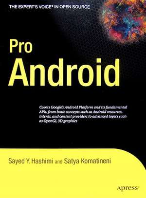 Pro Android de Satya Komatineni