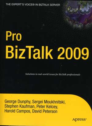 Pro BizTalk 2009 de George Dunphy