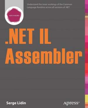 .NET IL Assembler de Serge Lidin