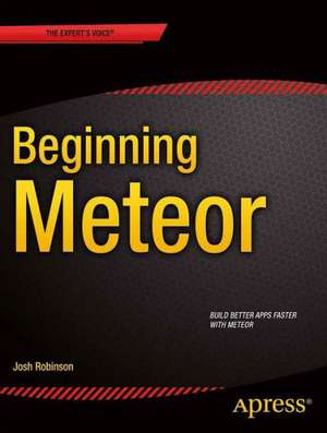 Introducing Meteor de Josh Robinson