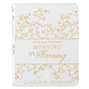 One-Min Devotions Morning Lux-Leather de Charles Spurgeon